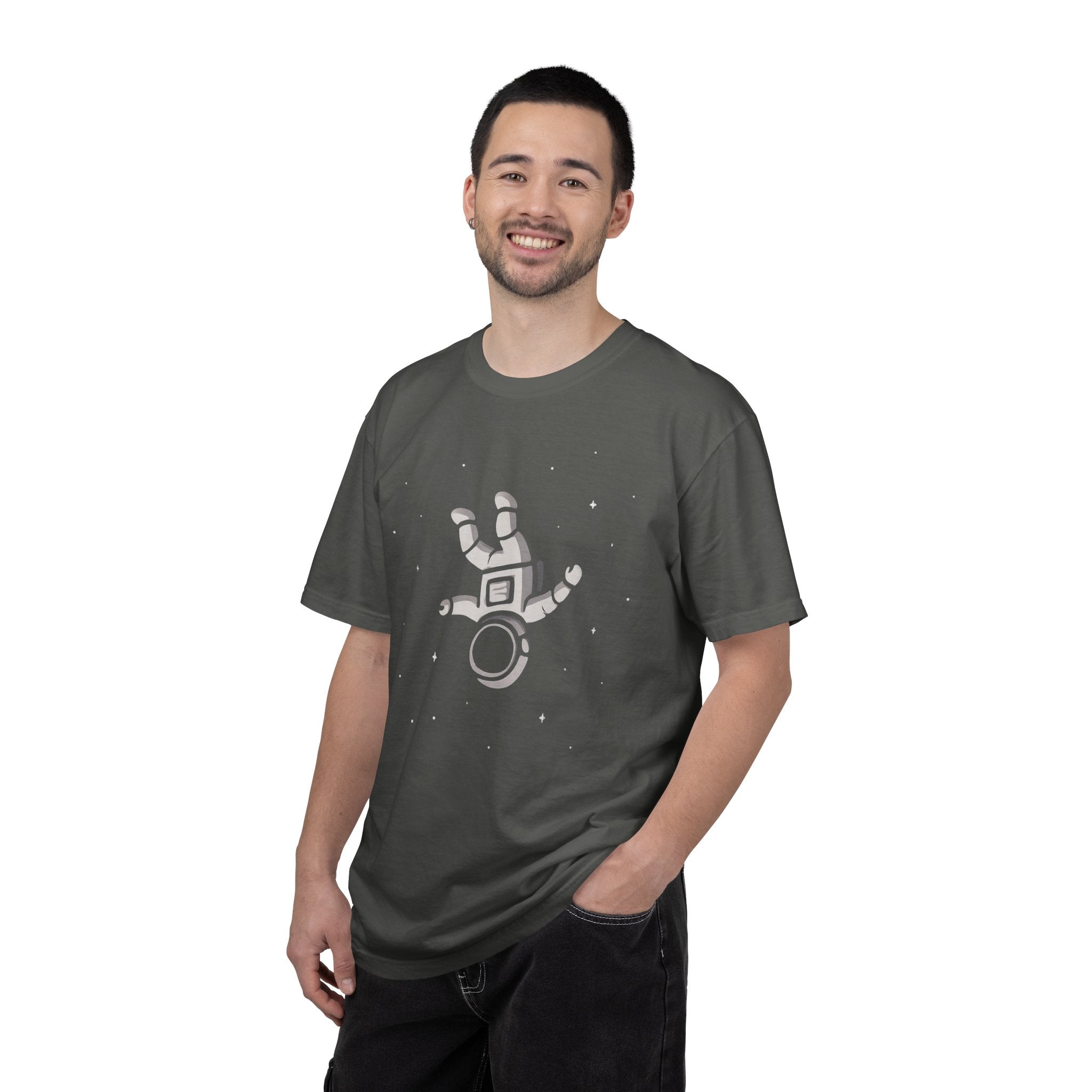 Void Space Minimalist T-Shirt — 'Depressed' Dark Aesthetic