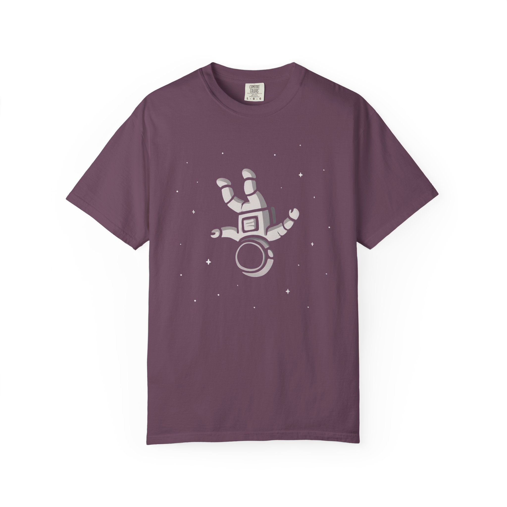 Void Space Minimalist T-Shirt — 'Depressed' Dark Aesthetic