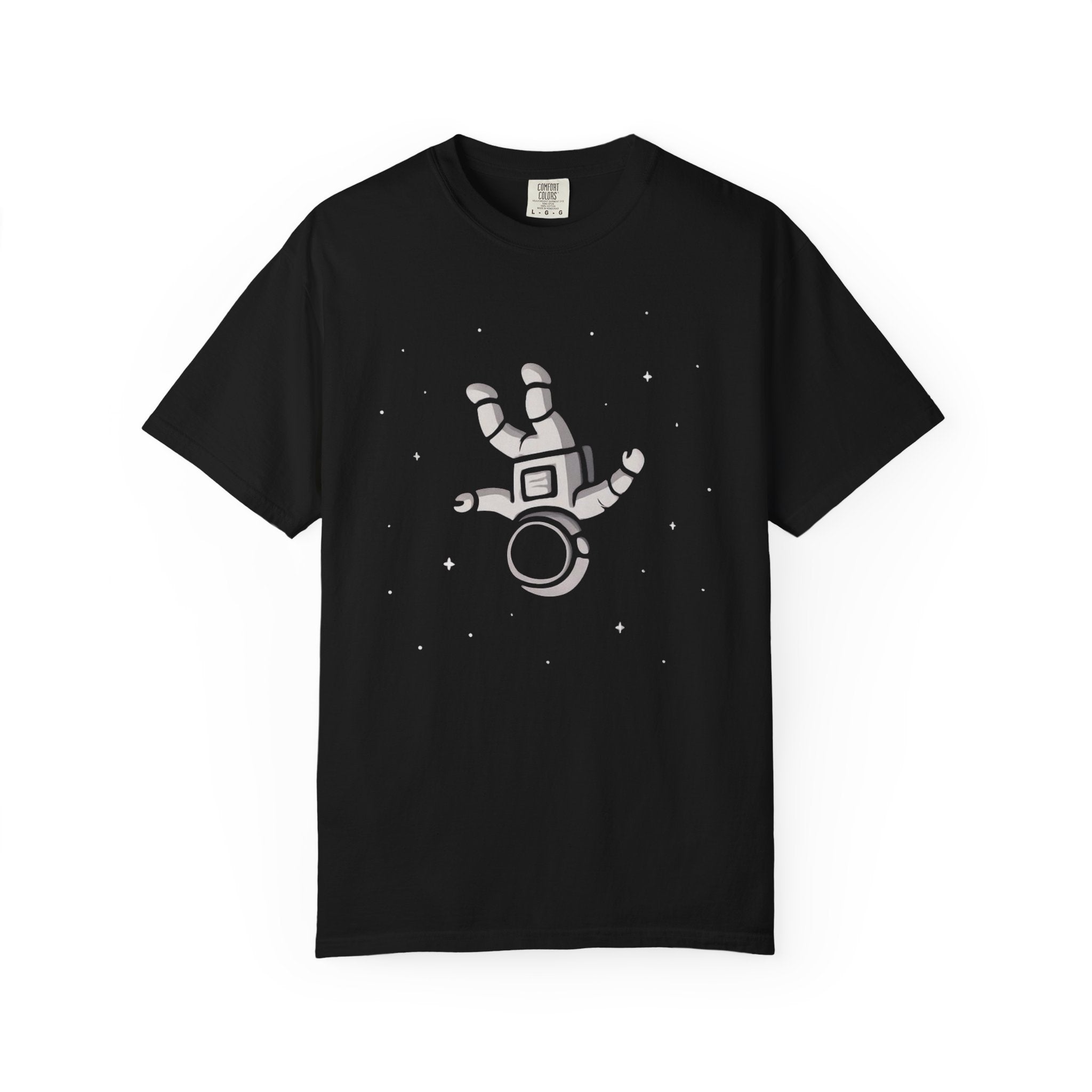 Void Space Minimalist T-Shirt — 'Depressed' Dark Aesthetic