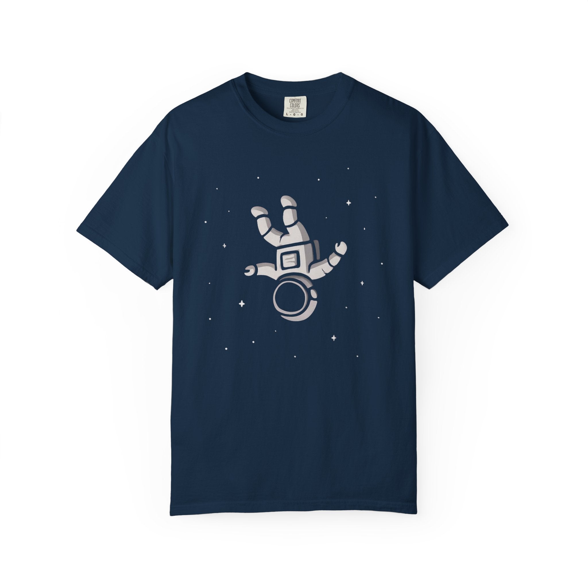 Void Space Minimalist T-Shirt — 'Depressed' Dark Aesthetic