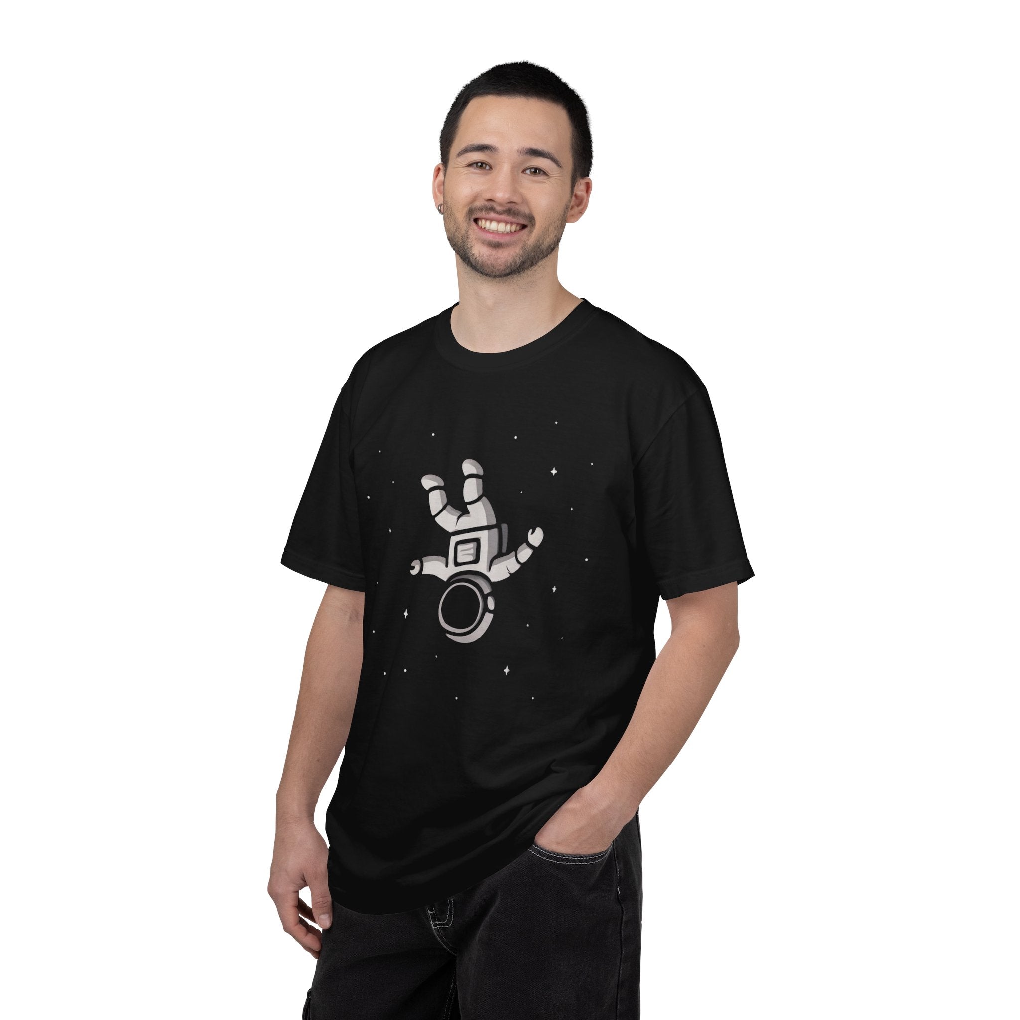 Void Space Minimalist T-Shirt — 'Depressed' Dark Aesthetic