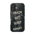 Gym Motivation Tough Phone Case — "GymRat GymBro Discipline"