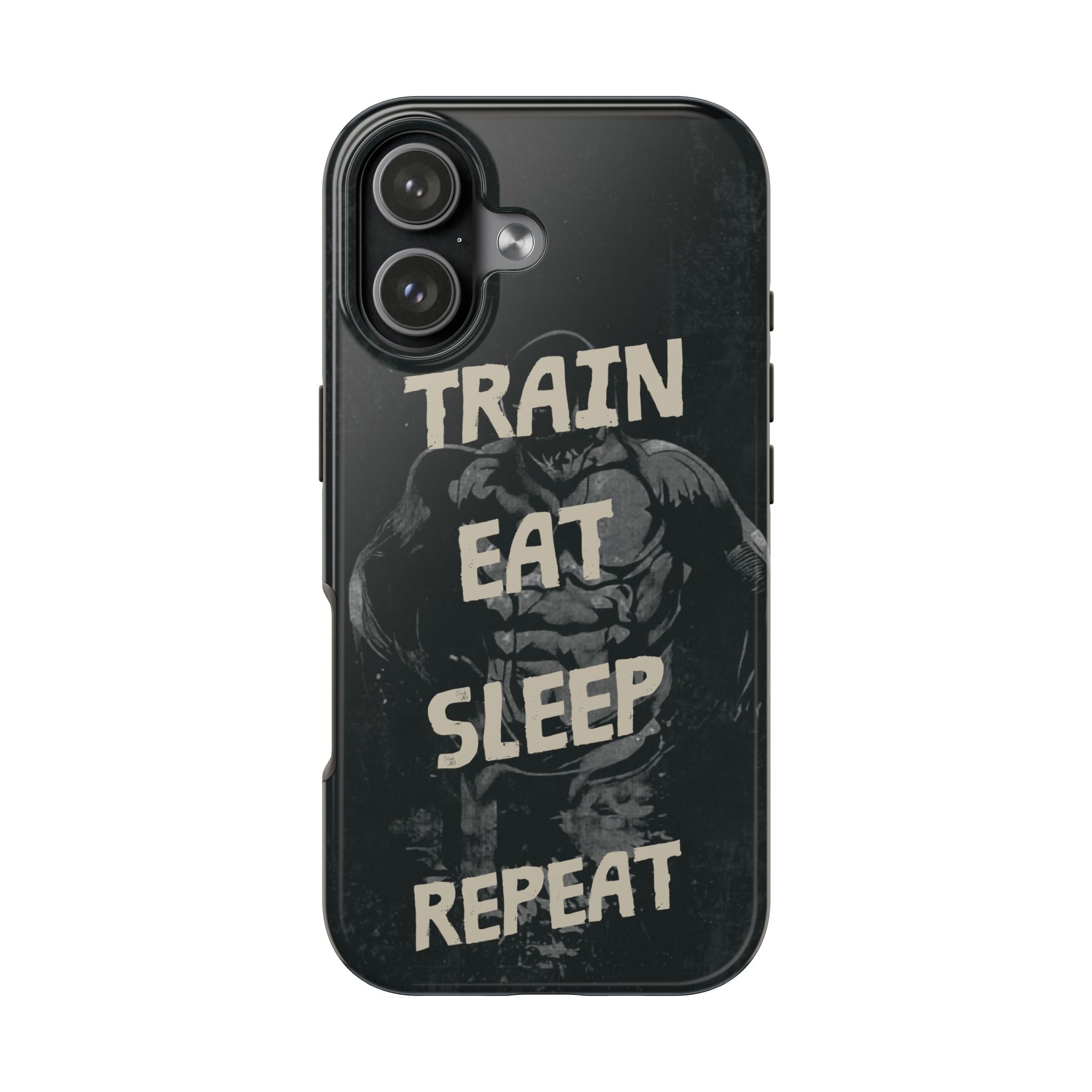 Gym Motivation Tough Phone Case — "GymRat GymBro Discipline"