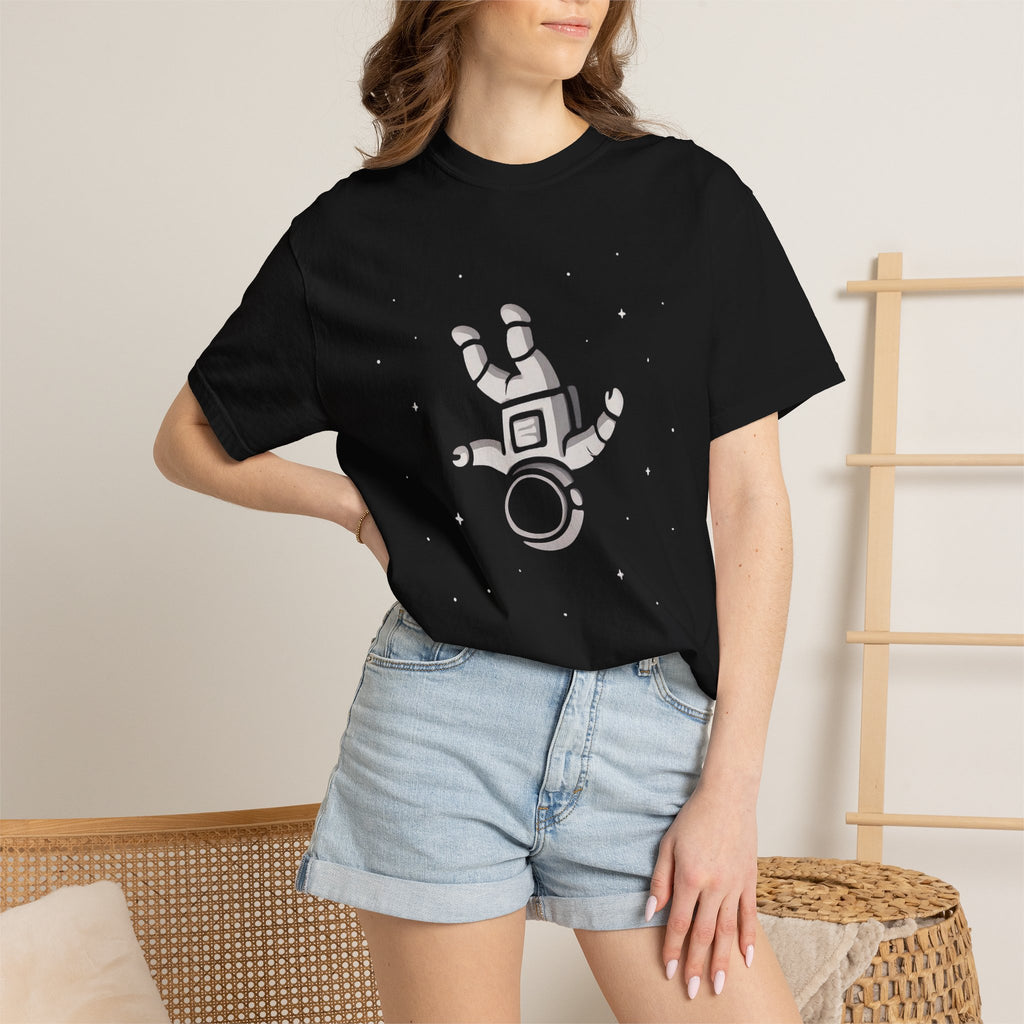 Void Space Minimalist T-Shirt — 'Depressed' Dark Aesthetic