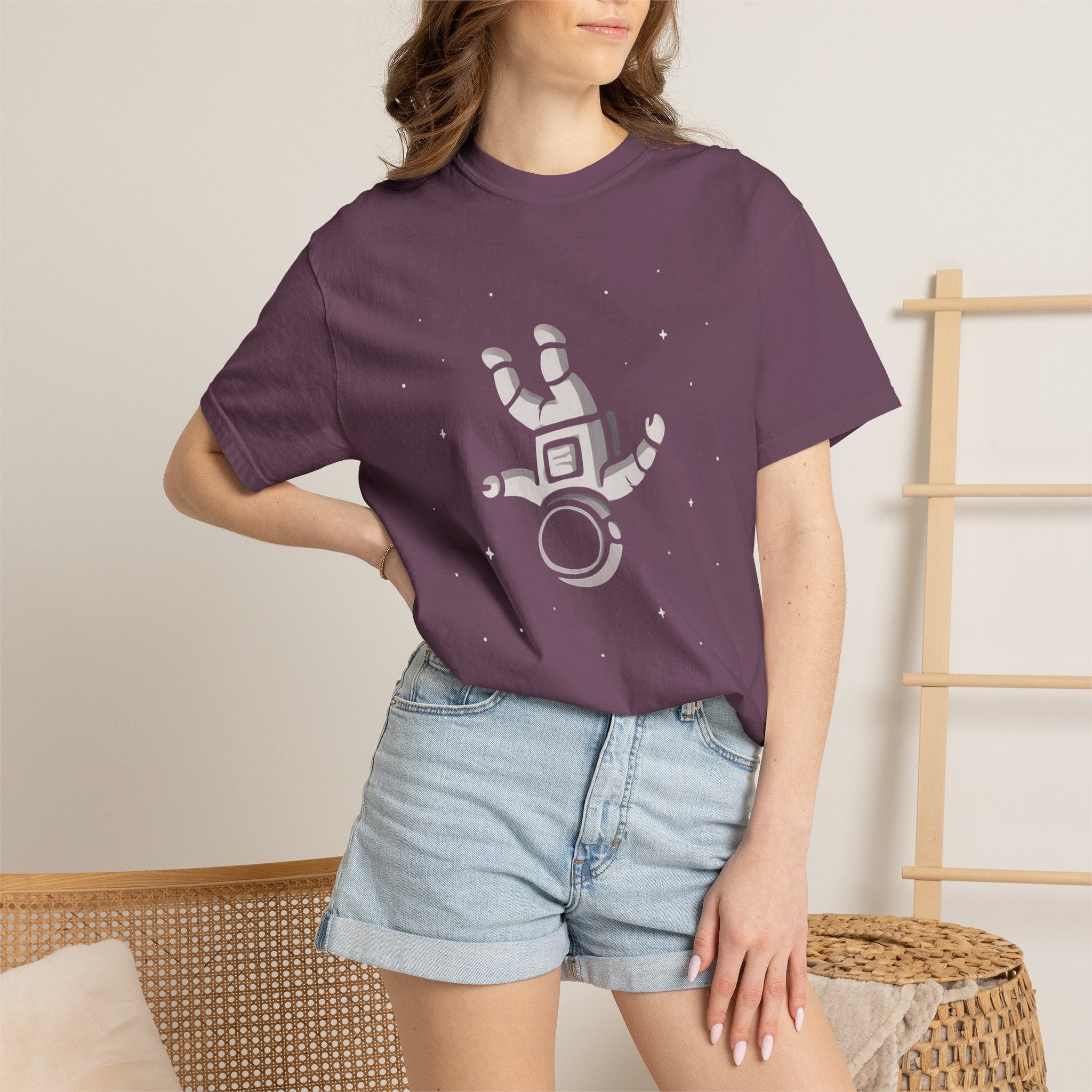 Void Space Minimalist T-Shirt — 'Depressed' Dark Aesthetic