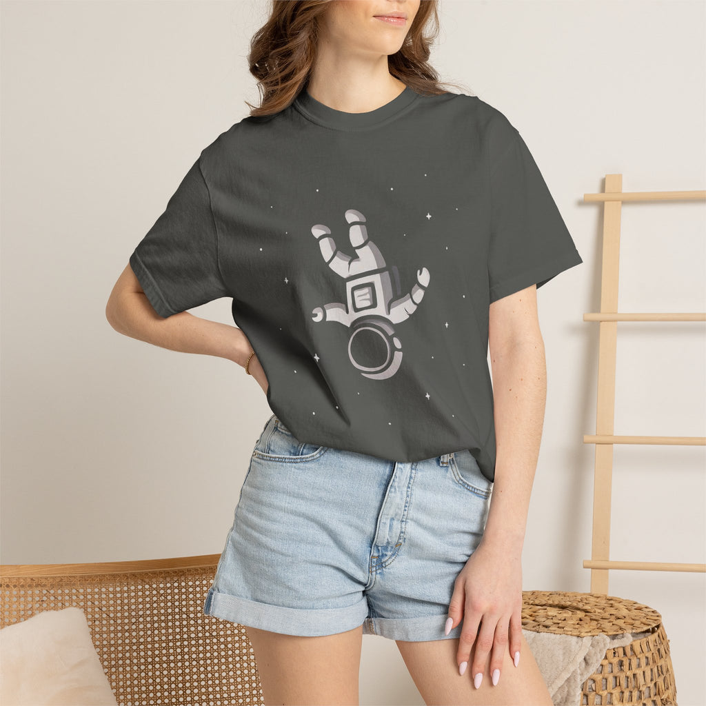 Void Space Minimalist T-Shirt — 'Depressed' Dark Aesthetic