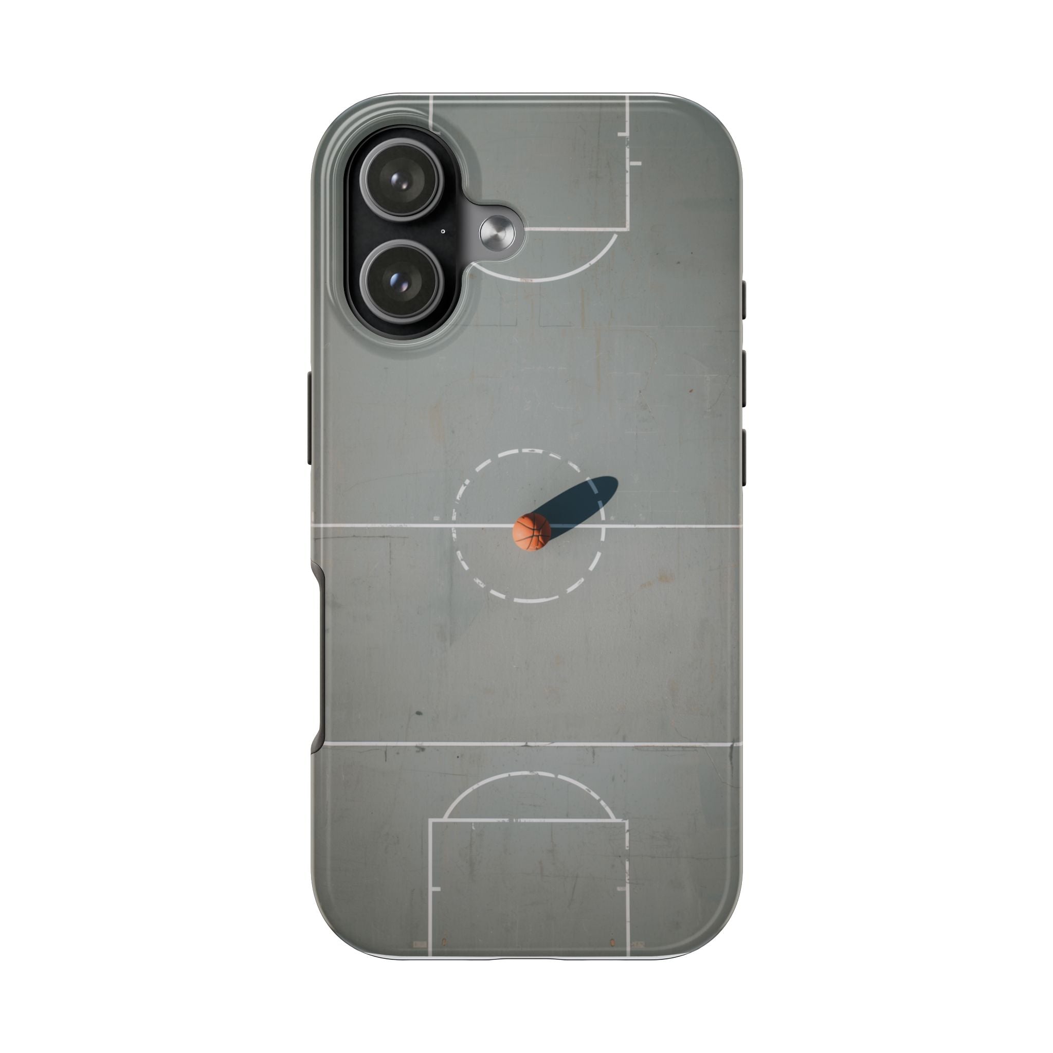 Basketball Court Phone Case — Tough Protective Phone Case for Hoopers