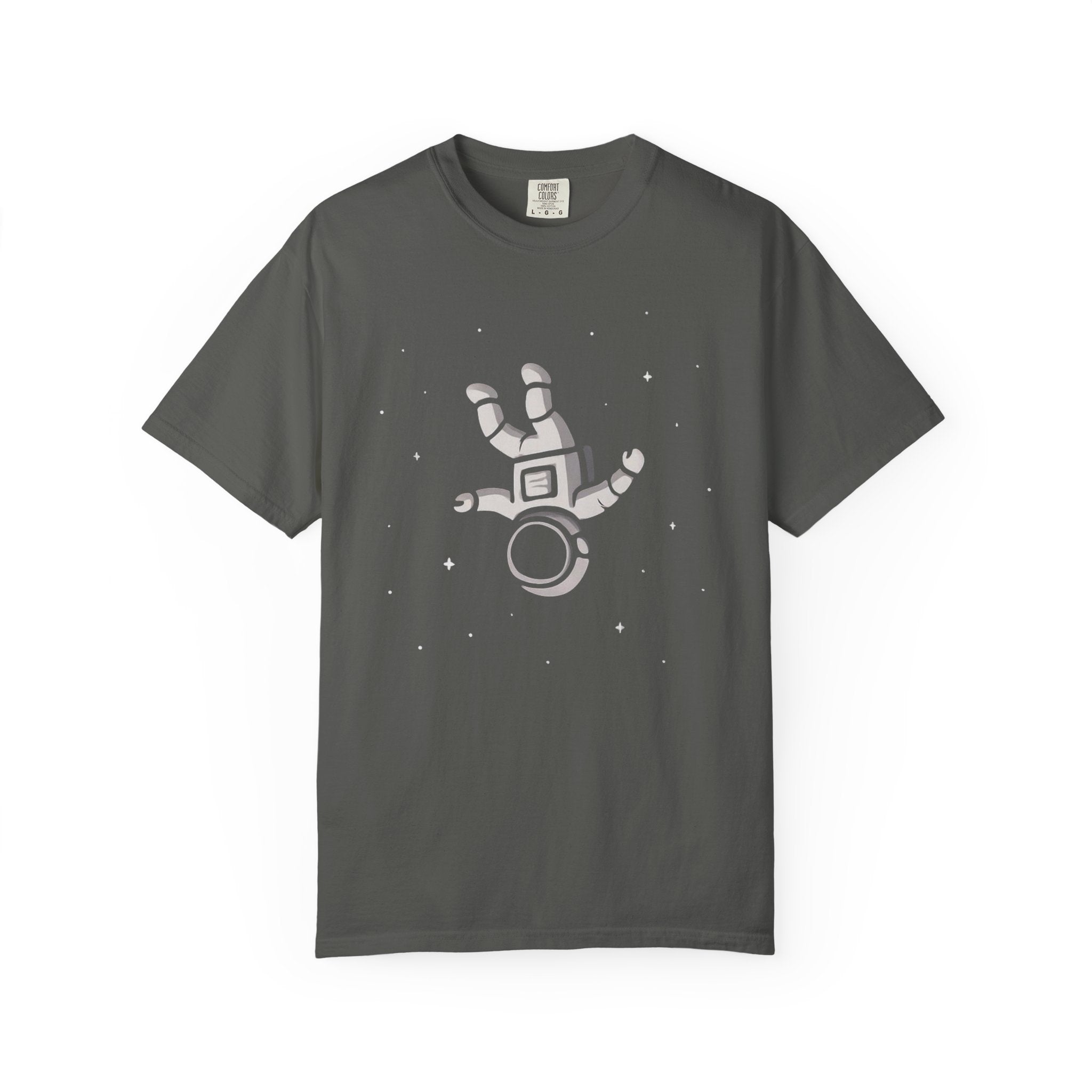 Void Space Minimalist T-Shirt — 'Depressed' Dark Aesthetic